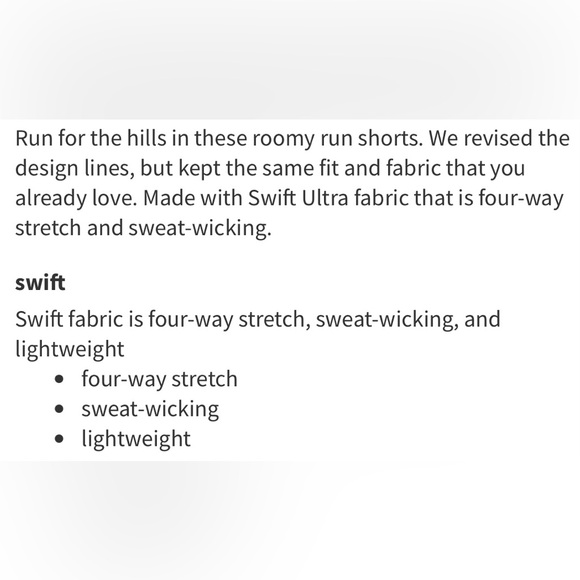 LululemonTracker Short V 4” Black - Picture 6 of 7